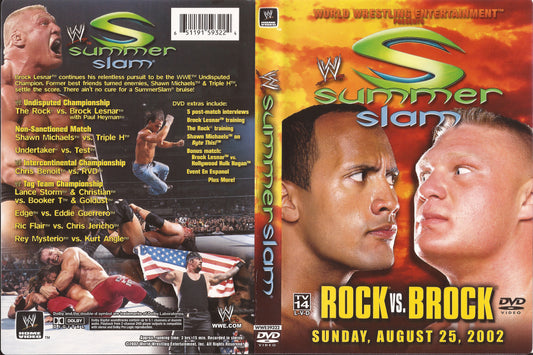 Summerslam 2002 DVDs & Videos Pwcatalog