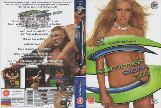 Summerslam 2003 DVDs & Videos Pwcatalog