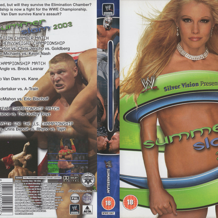 Summerslam 2003 DVDs & Videos Pwcatalog