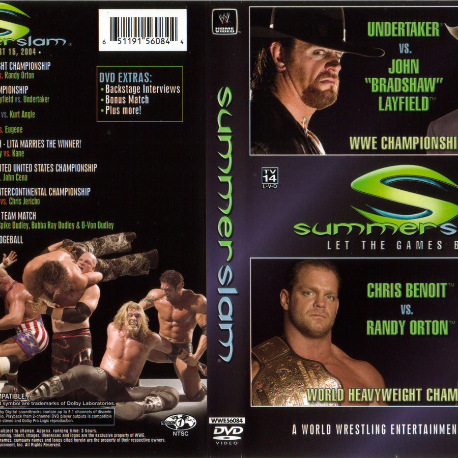 Summerslam 2004 DVDs & Videos Pwcatalog
