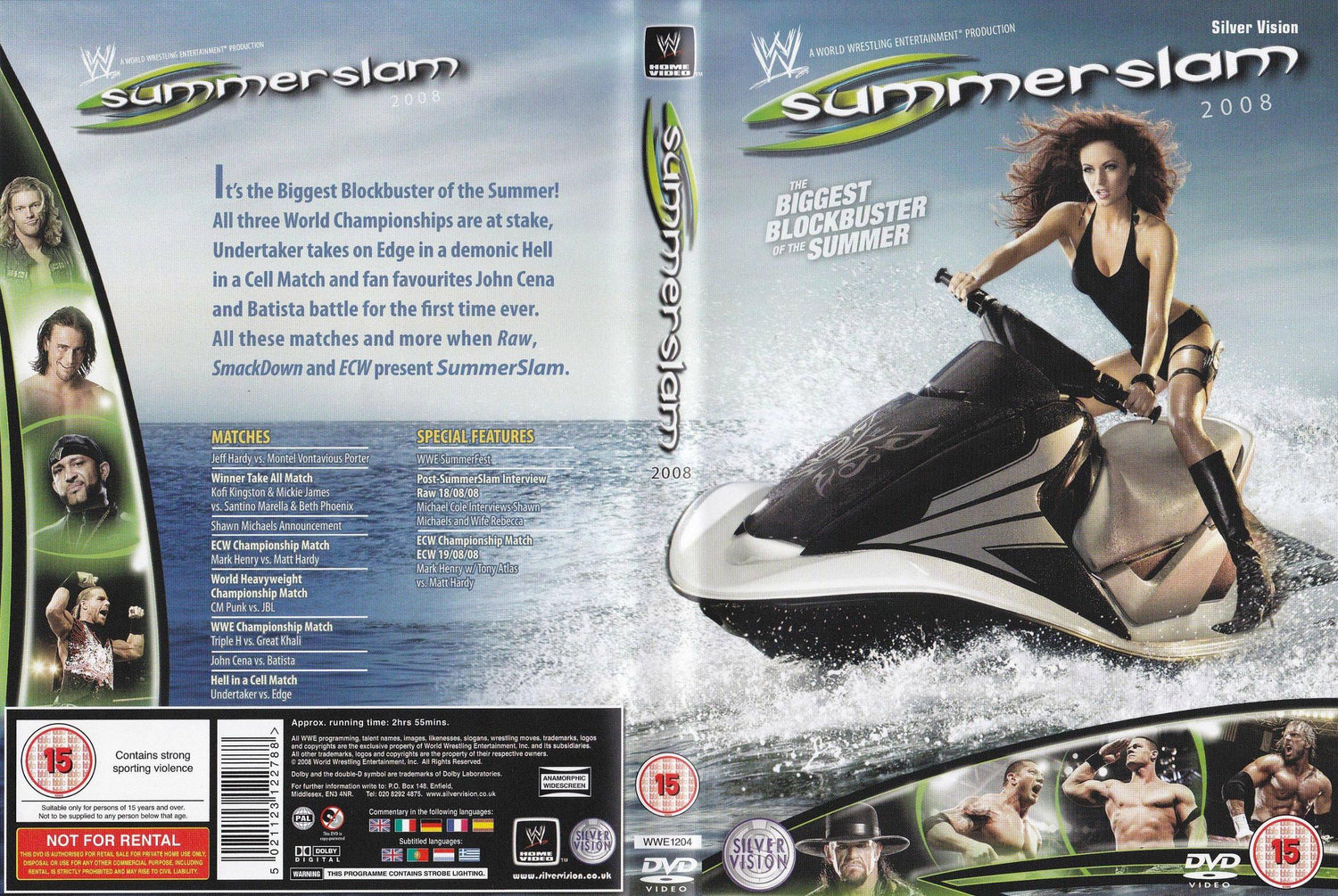 Summerslam 2008 DVDs & Videos Pwcatalog