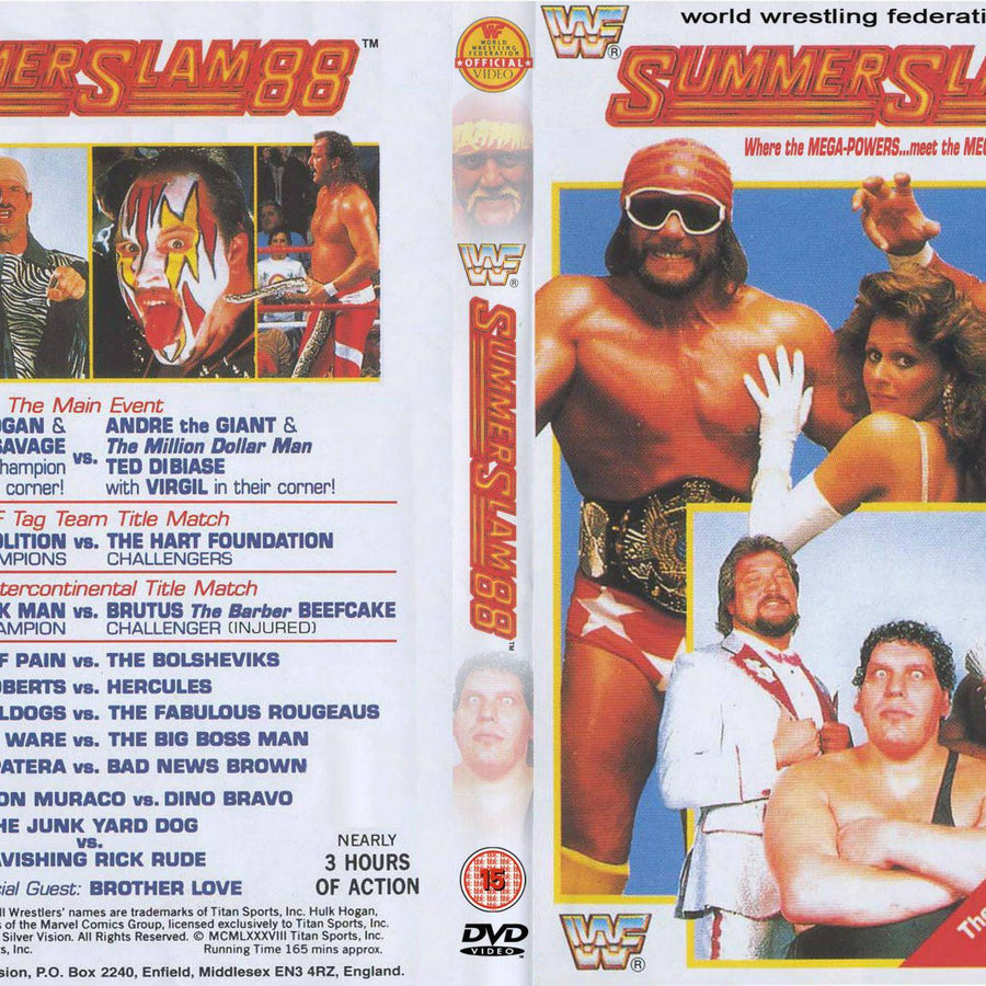 Summerslam 88 DVDs & Videos Pwcatalog