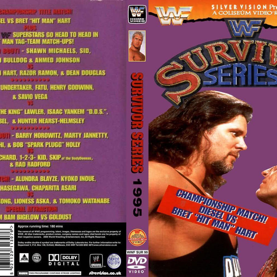 Survivor Series 1995 DVDs & Videos Pwcatalog