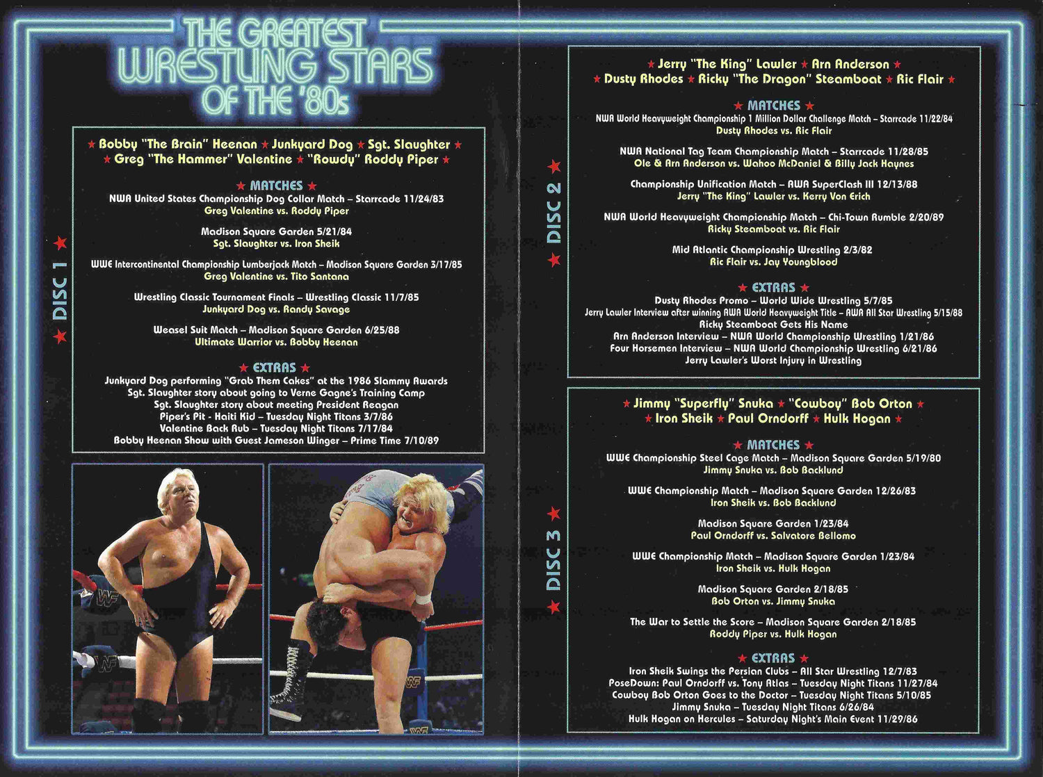 the greatest wrestling stars of the 80s DVDs & Videos Pwcatalog