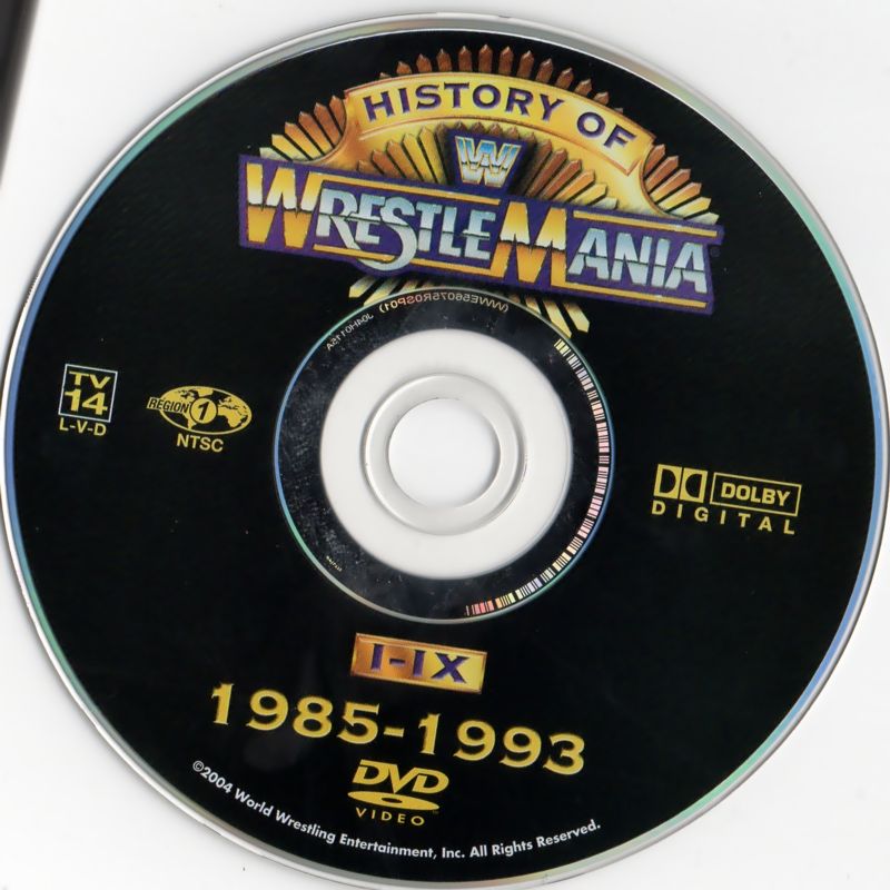 the history of wrestlemania i ix disc DVDs & Videos Pwcatalog