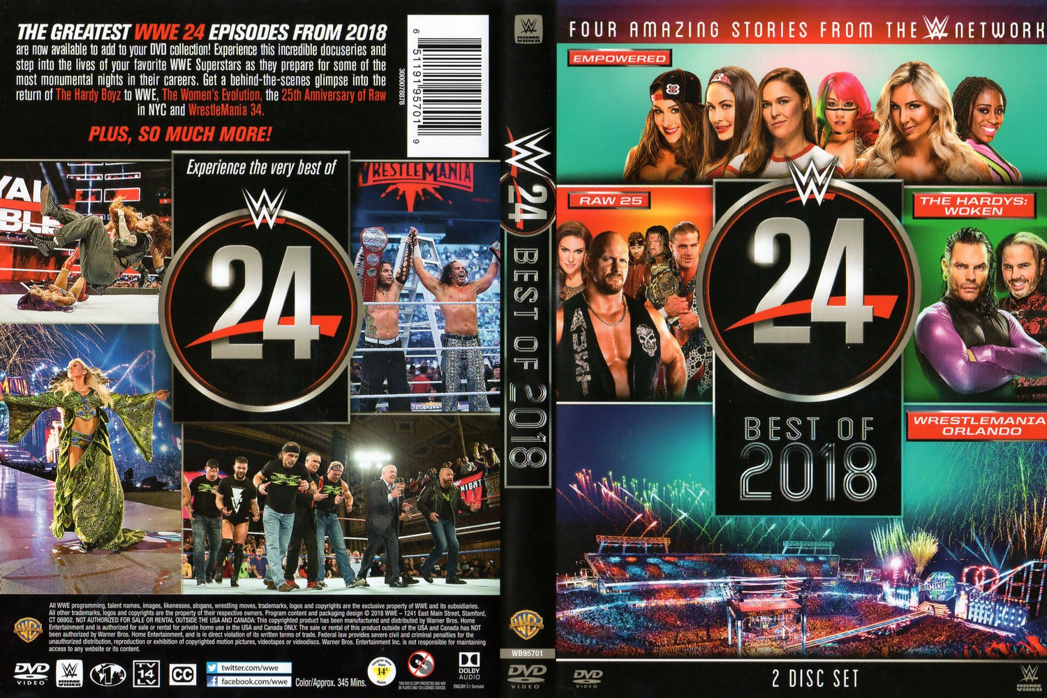 wwe 24 best of 2018 DVDs & Videos Pwcatalog