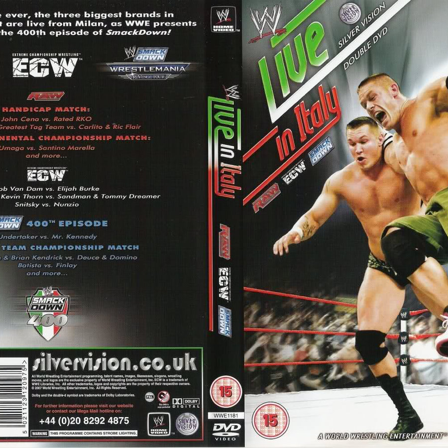 wwe live in italy DVDs & Videos Pwcatalog