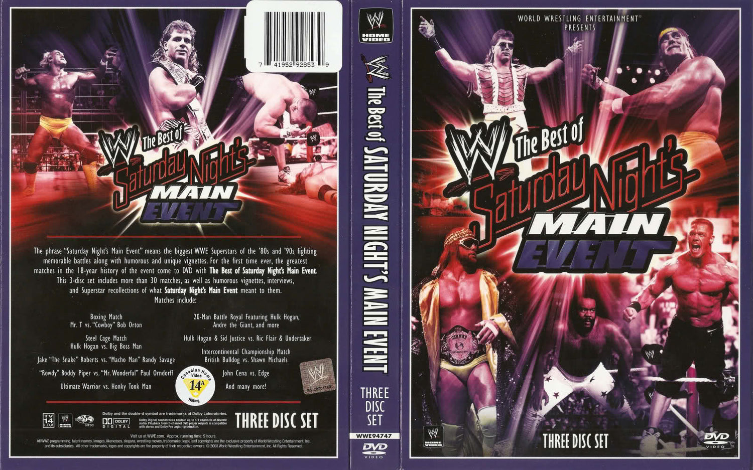 wwe the best of saturday nights main event DVDs & Videos Pwcatalog