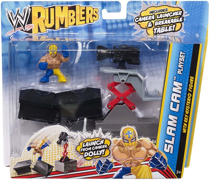 WWE Mattel Rumblers 2 Slam Cam Playset [With Rey Mysterio] Action & Toy Figures PWcatalog
