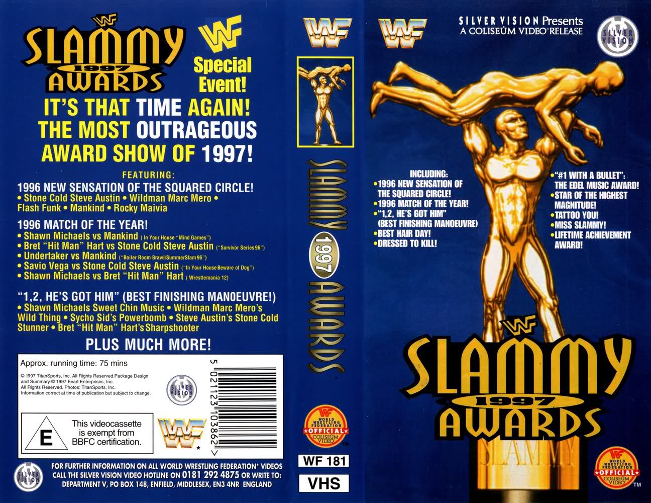 slammy awards 1997 PW Catalog