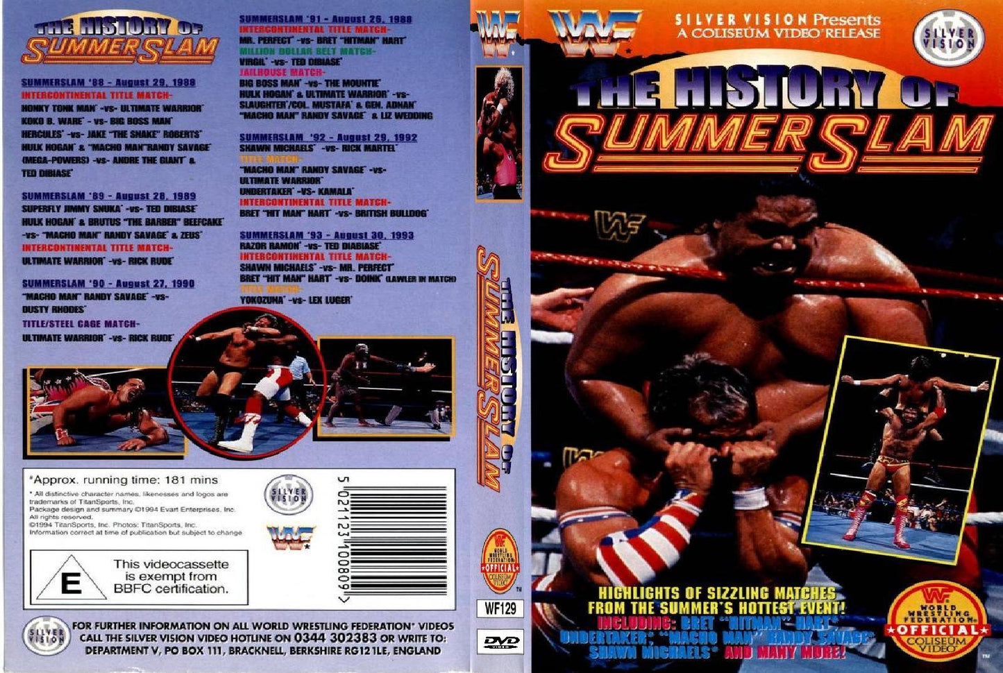 the history of summerslam DVDs & Videos Pwcatalog