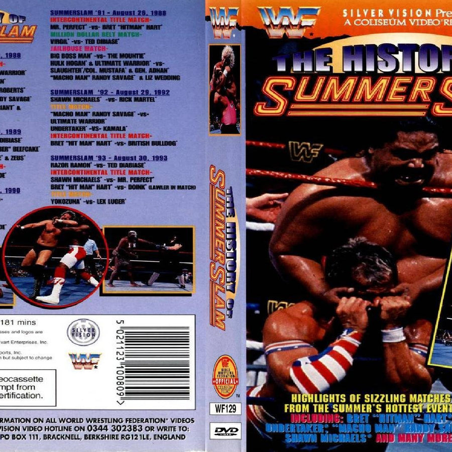the history of summerslam DVDs & Videos Pwcatalog