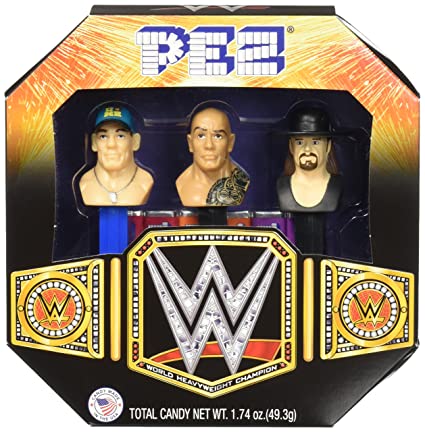 PEZ WWE Gift Set PWcatalog