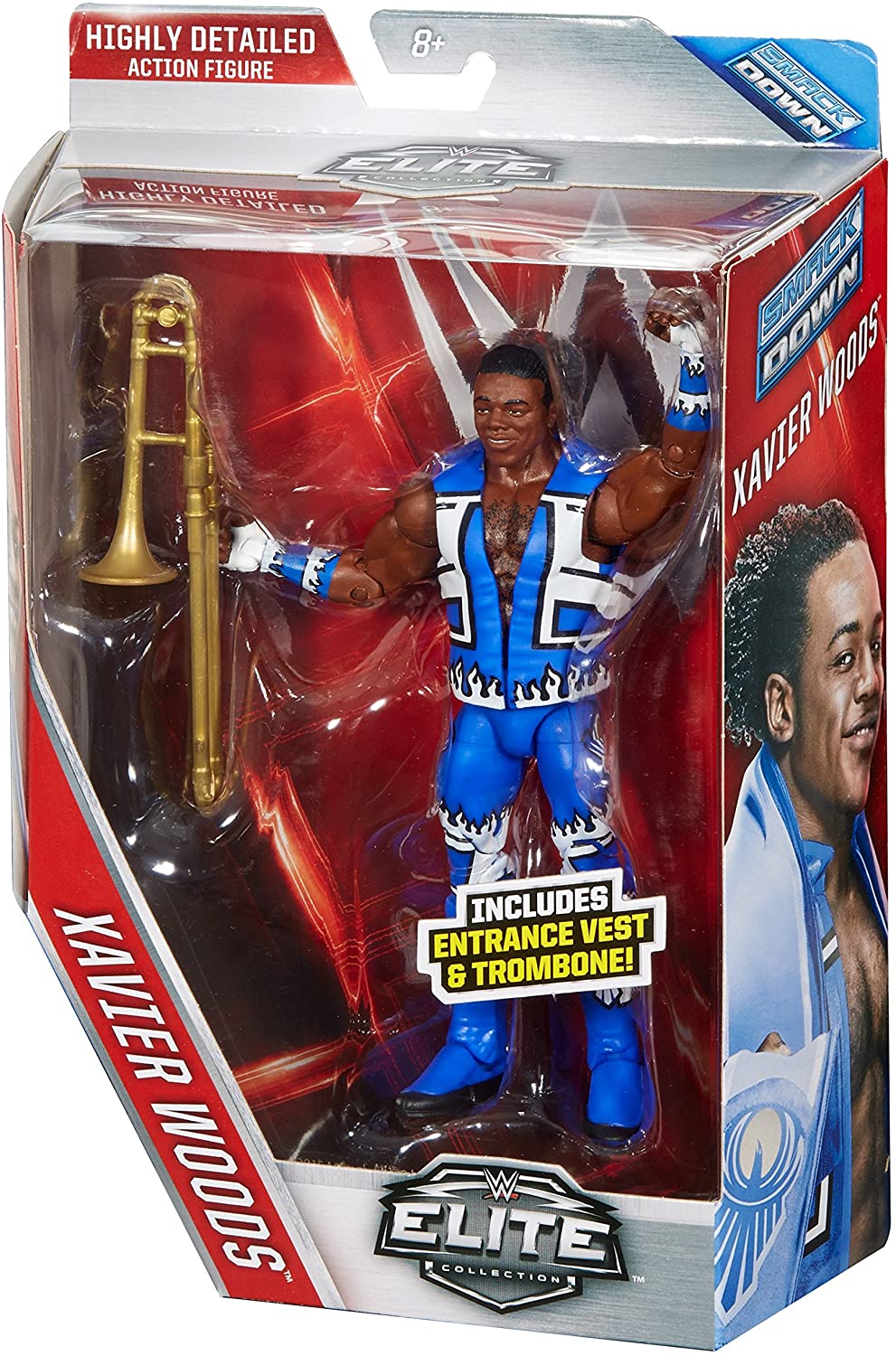 WWE Mattel Elite Collection Series 42 Xavier Woods