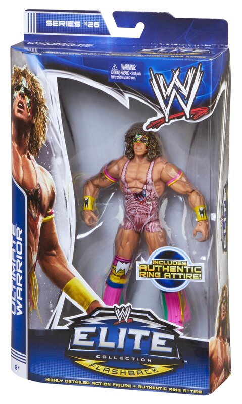 WWE Mattel Elite Collection Series 26 Ultimate Warrior