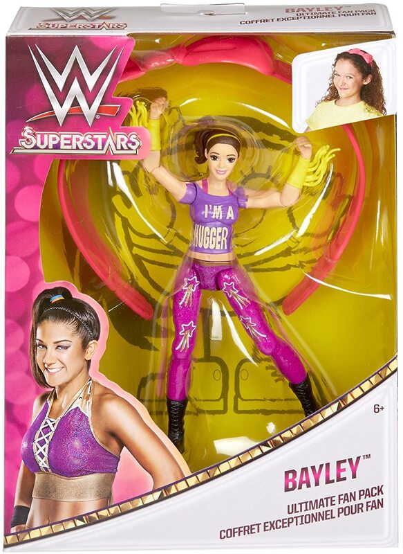 WWE Mattel Superstar Fashions 6-Inch Bayley Ultimate Fan Pack