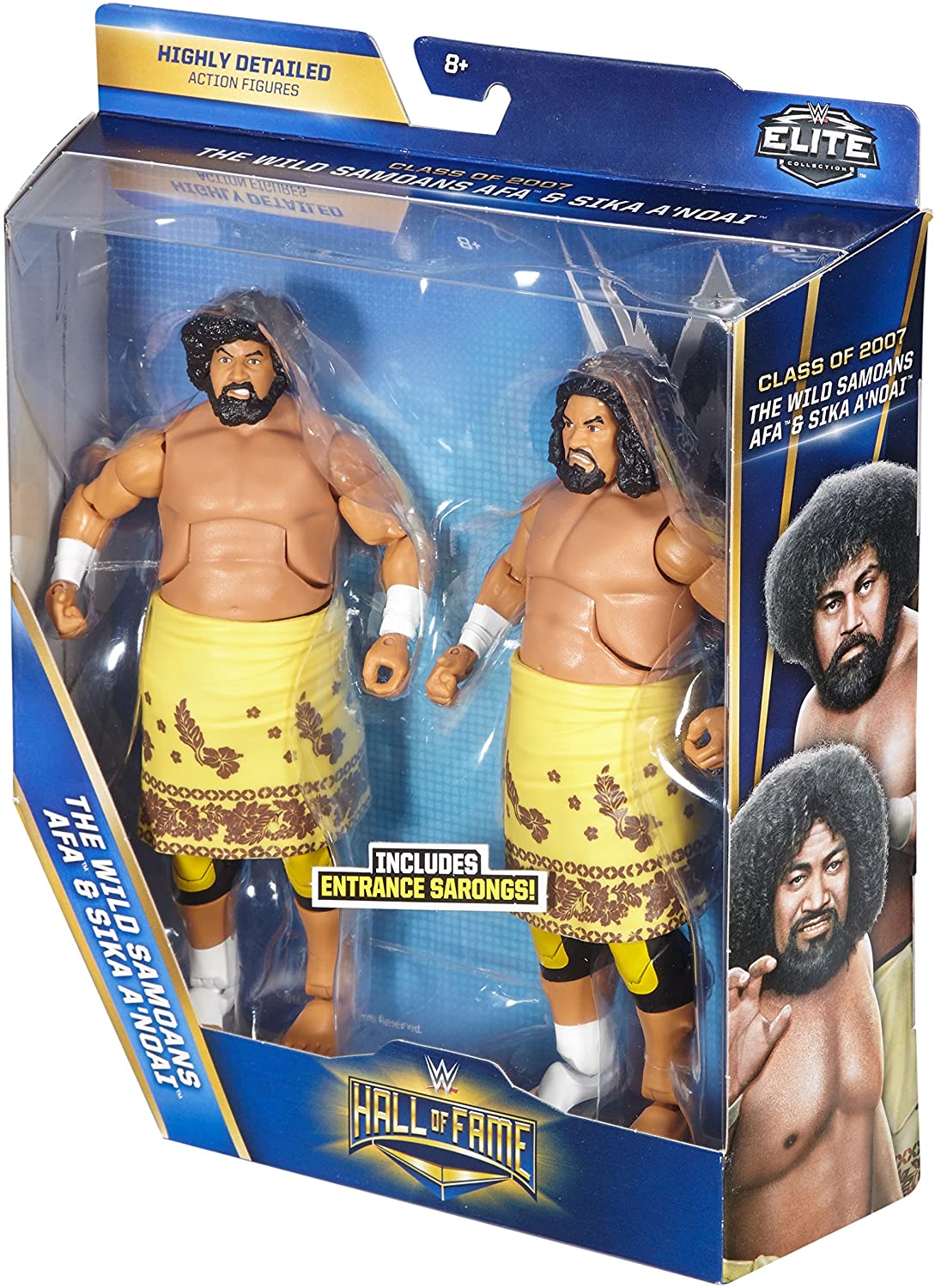 WWE Mattel Hall of Fame Multipack: The Wild Samoans: Afa & Sika A'Noai [Exclusive]