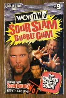 WCW SOUR-SLAM #9 Scott Hall, Kevin Nash & DDP 1999 Amurol Bubble Gum PWcatalog
