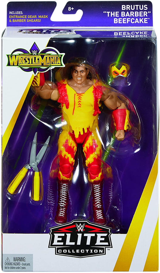 WWE Mattel WrestleMania 34 Brutus "The Barber" Beefcake Action & Toy Figures PWcatalog