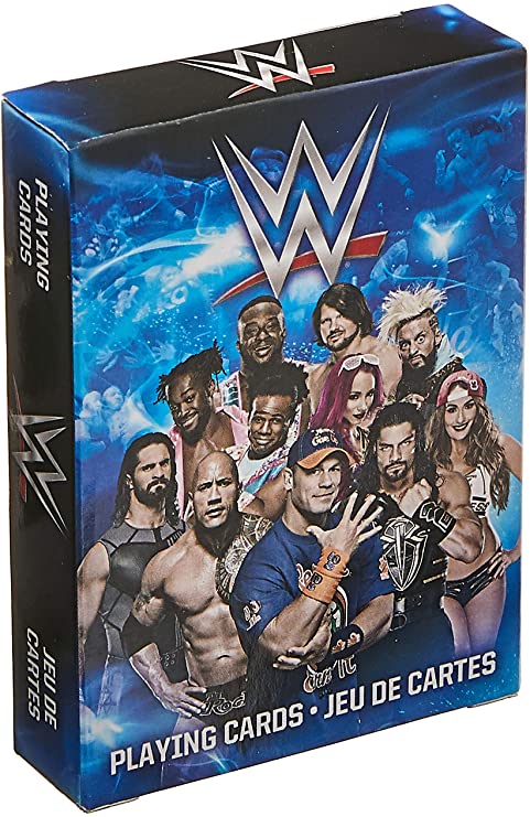 WWE playing cards