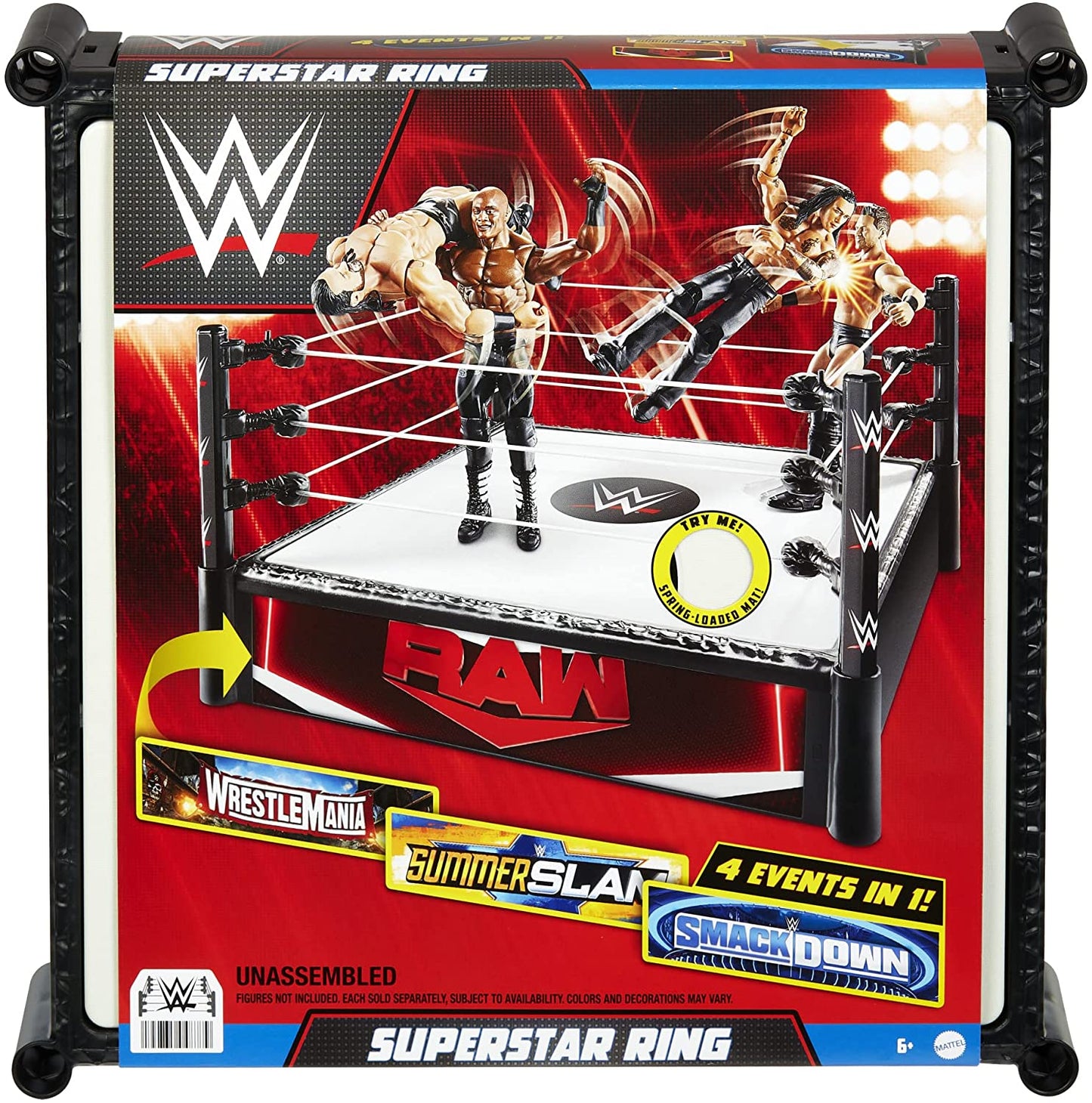 WWE Mattel Superstar Ring