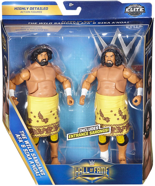 WWE Mattel Hall of Fame Multipack: The Wild Samoans: Afa & Sika A'Noai [Exclusive]