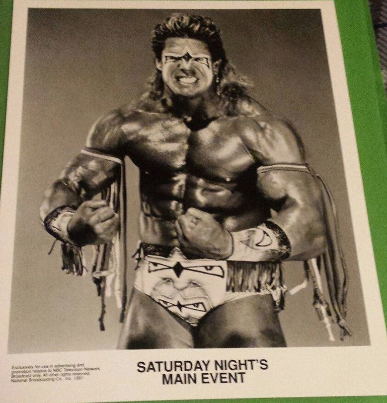 WWF-Promo-Photos1991-NBC-Saturday-Night's-Main-Event29-Ultimate-Warrior-vs.-Sgt.-Slaughter-copy