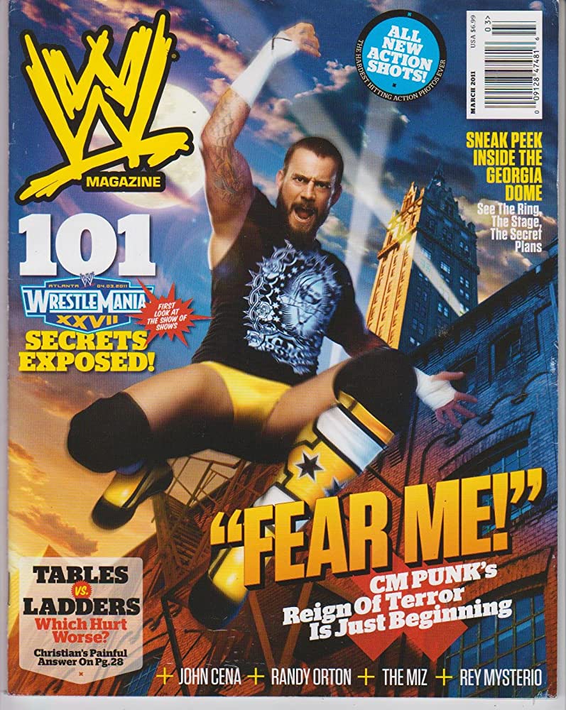 WWE Magazine March 2011 Magazine PWcatalog