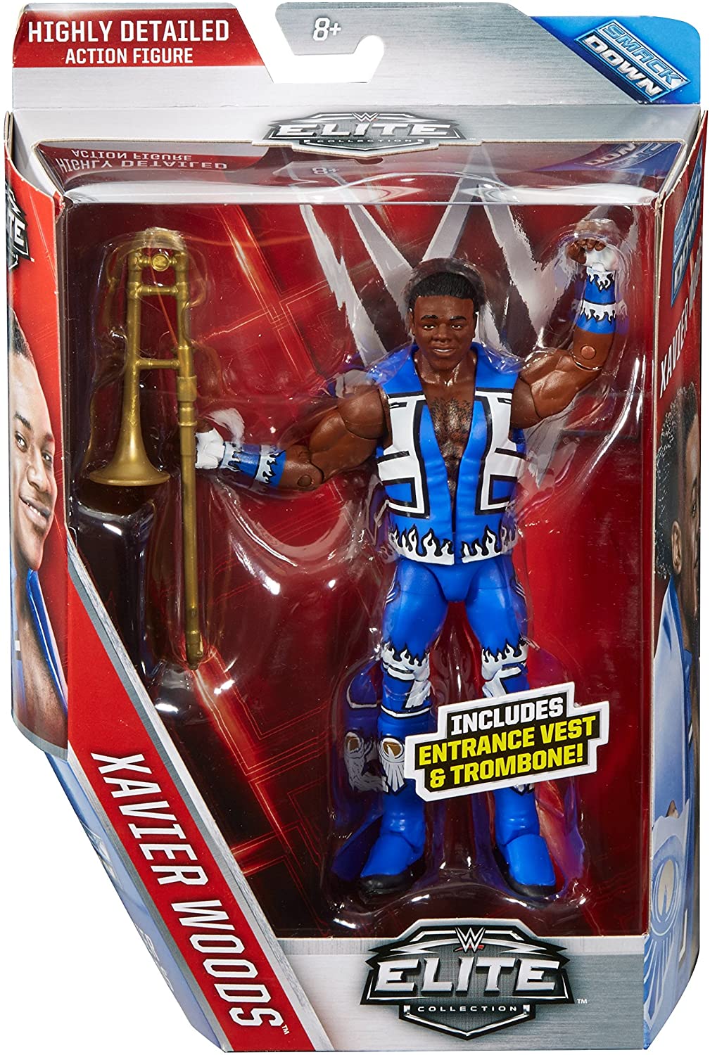 WWE Mattel Elite Collection Series 42 Xavier Woods