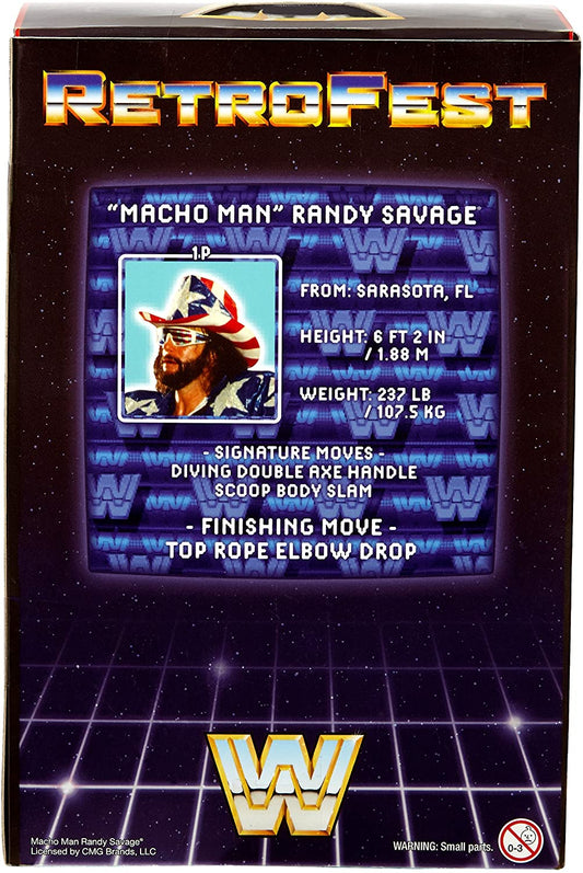 WWE Mattel Retrofest 1 "Macho Man" Randy Savage [Exclusive] - image 2