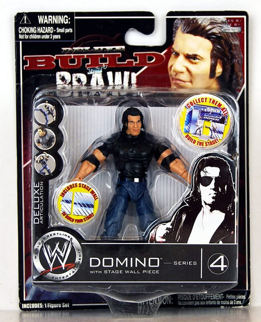 WWE Jakks Pacific Deluxe Build 'N' Brawl 4 Domino