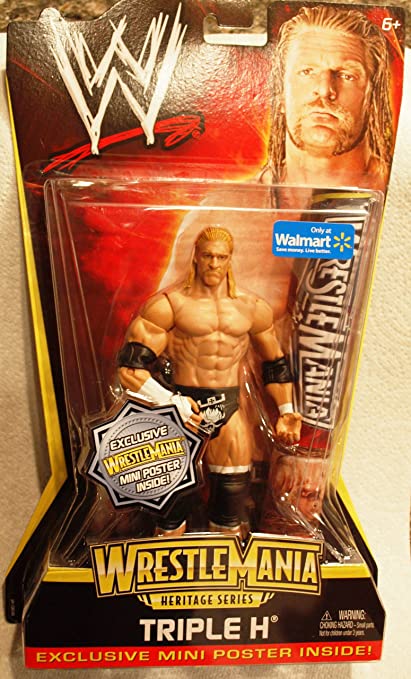 WWE Mattel WrestleMania Heritage 2 Triple H [Exclusive] Action & Toy Figures PWcatalog
