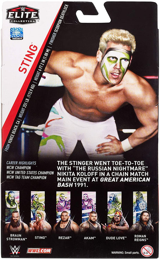 WWE Mattel Elite Collection Series 62 Sting - image 2