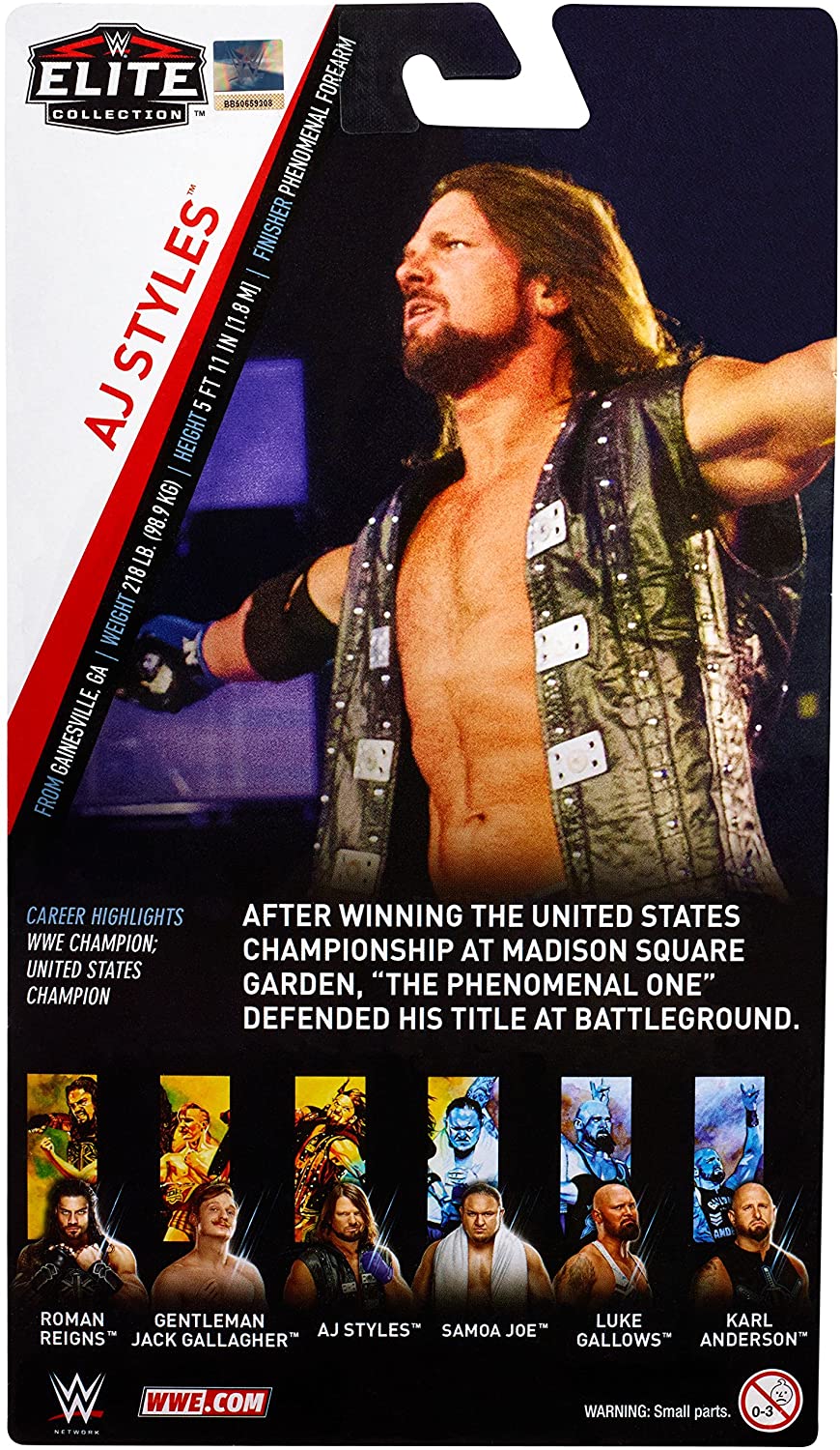 WWE Mattel Elite Collection Series 56 AJ Styles
