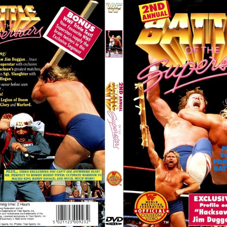 2nd battle of the superstars DVDs & Videos Pwcatalog