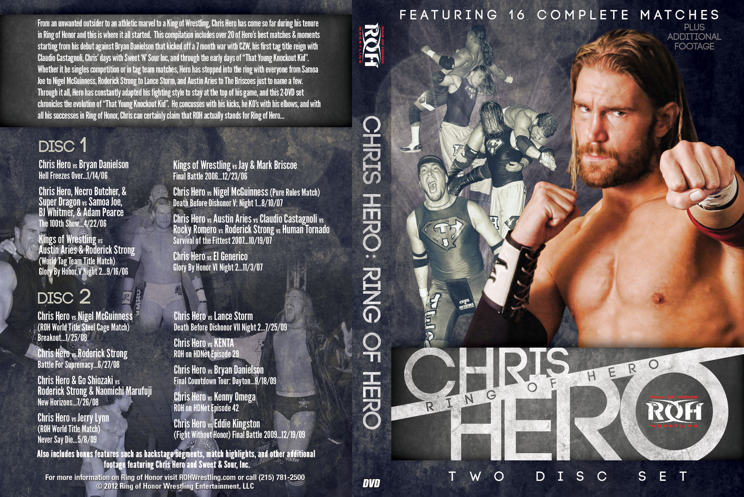 chris hero ring of hero DVDs & Videos Pwcatalog
