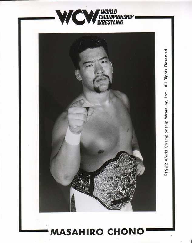 WCW CHAMPION Masahiro Chono 