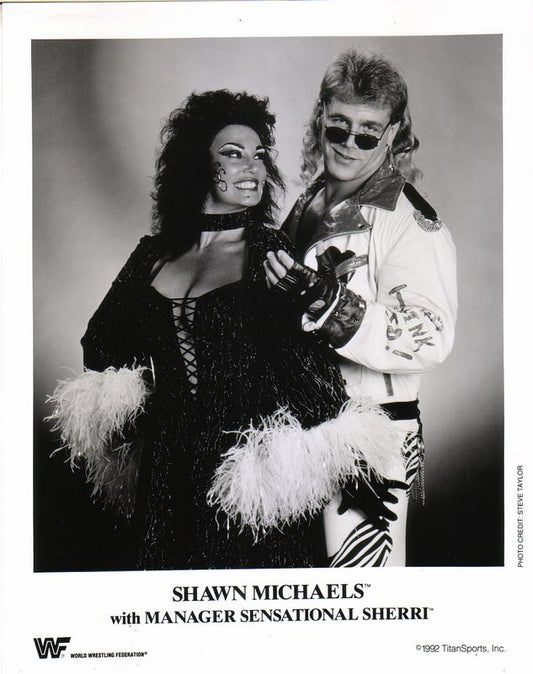WWF-Promo-Photos1992-Shawn-Michaels-Sensational-Sherri-