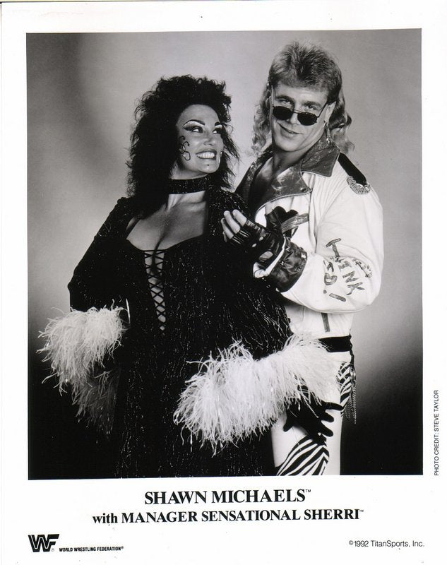 1992 Shawn Michaels Sensational Sherri PWcatalog