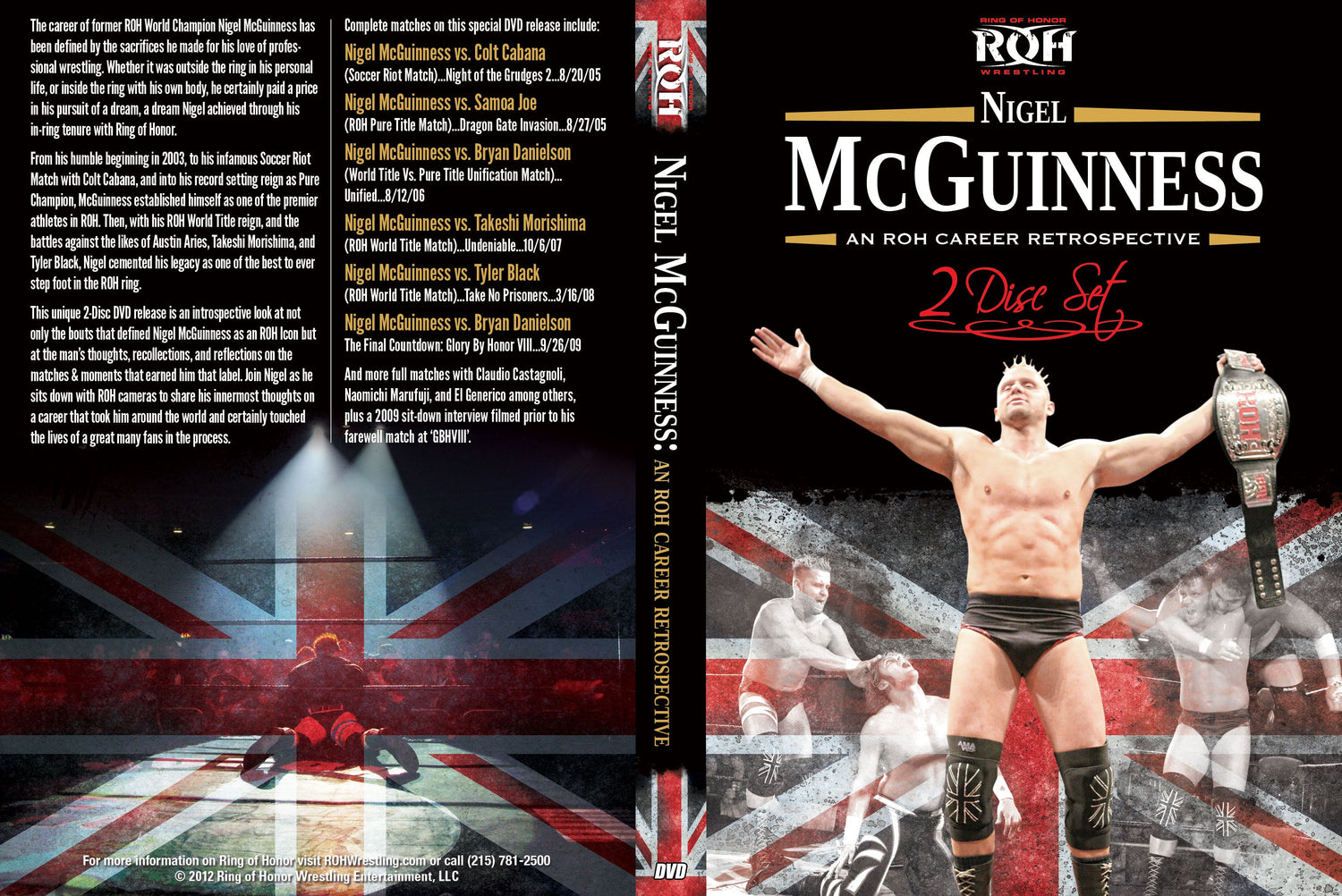 nigel mcguinness an ROH career retrospective DVDs & Videos Pwcatalog