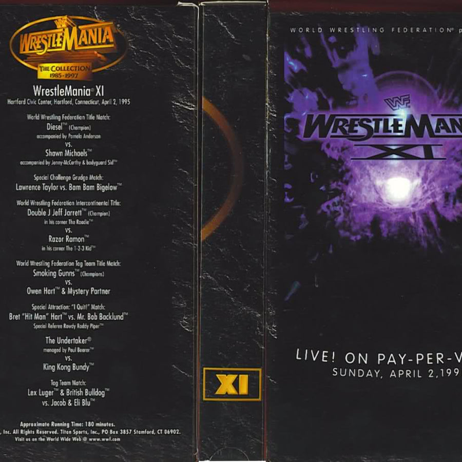 wrestlemania the collection 1985-1997 wrestlemania xi PW Catalog