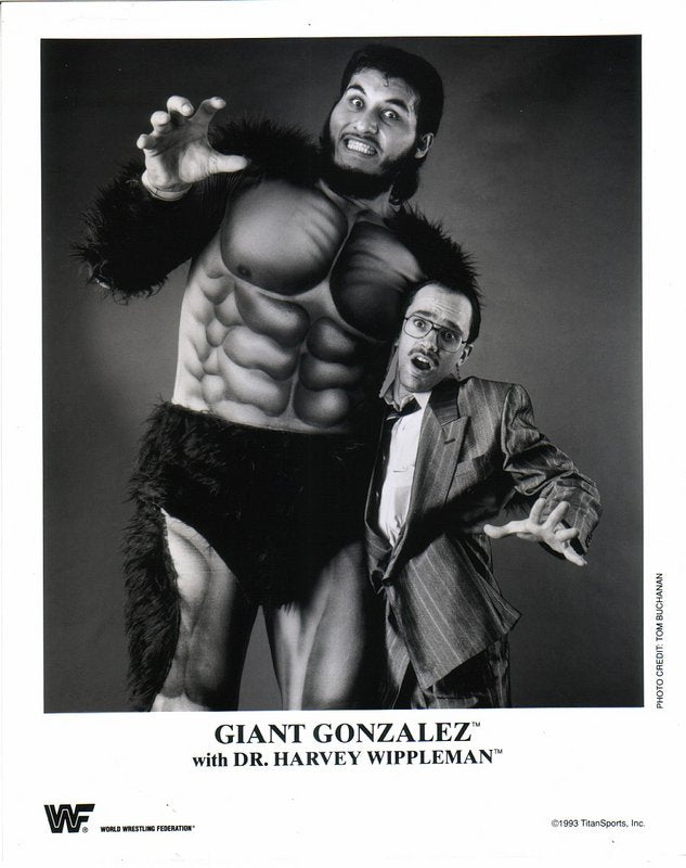 1993 Giant Gonzales w/Harvey Whippleman