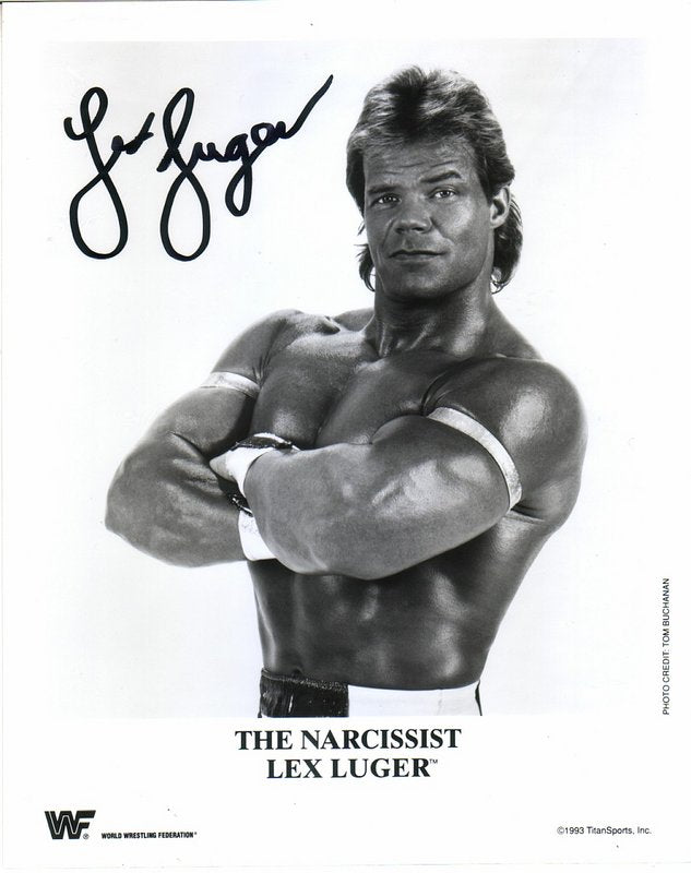 1993 The Narcissist Lex Luger (signed) PWcatalog