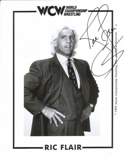 WCW Ric Flair (signed) 