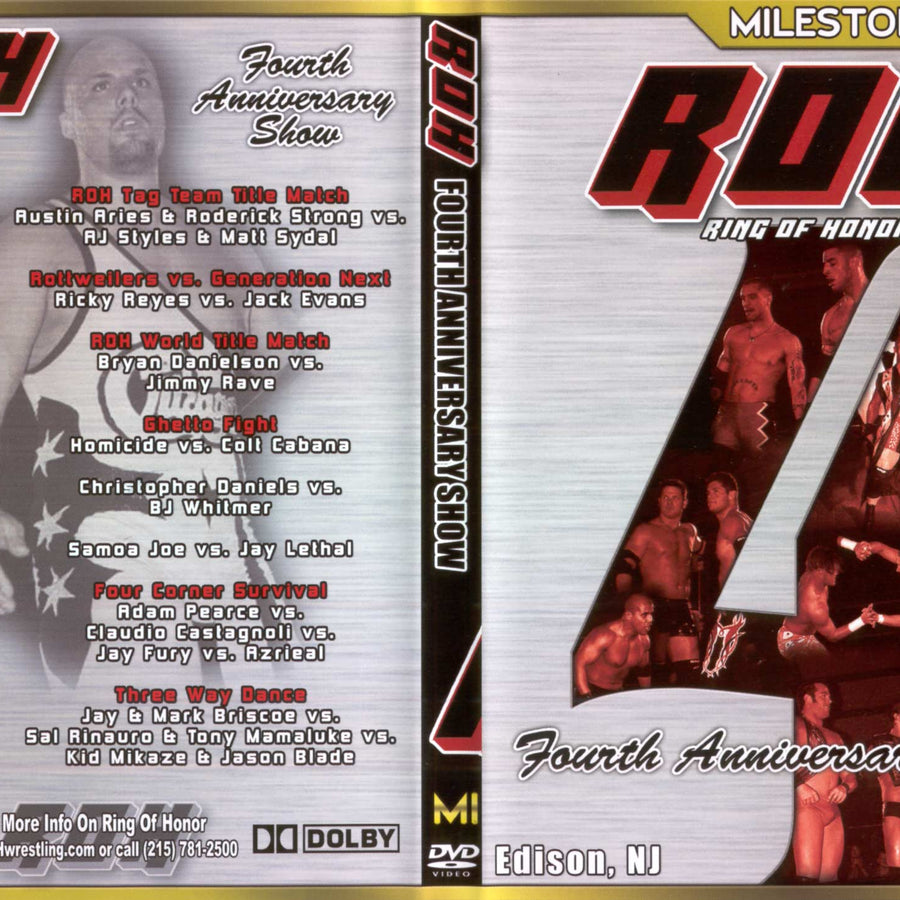 fourth anniversary show DVDs & Videos Pwcatalog