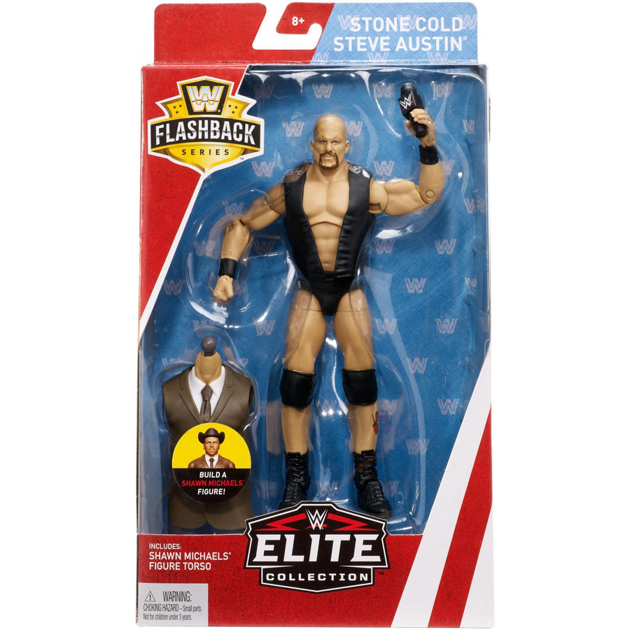 WWE Mattel Flashback Series 3 Stone Cold Steve Austin [Exclusive] Action & Toy Figures PWcatalog
