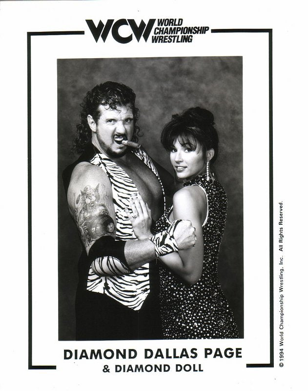 WCW Diamond Dallas Page & Diamond Doll 