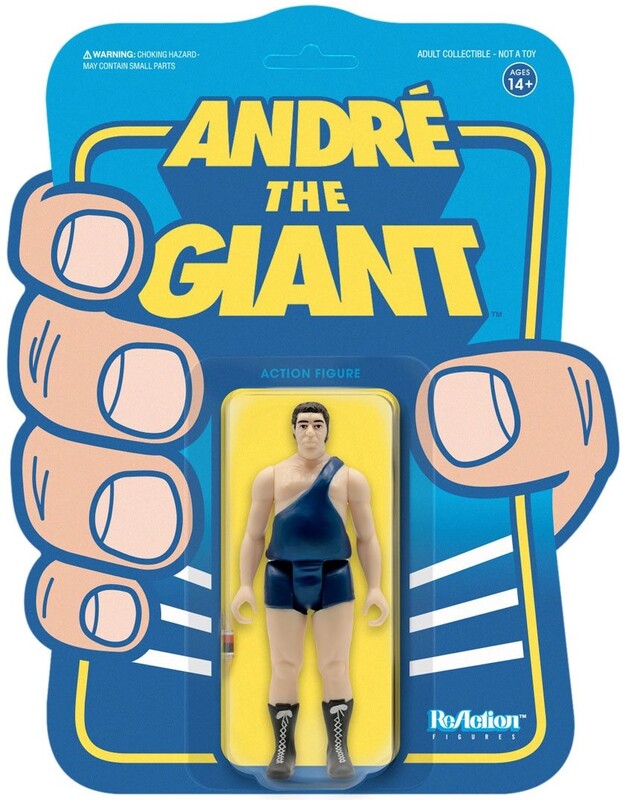 Super7 ReAction Andre the Giant [With Singlet] Action & Toy Figures PWcatalog