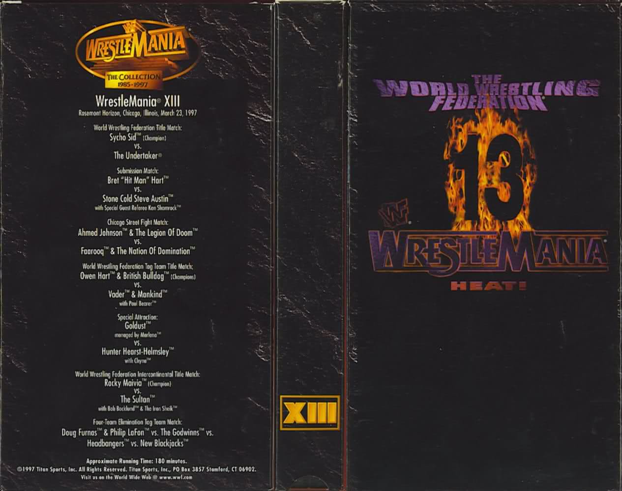 wrestlemania the collection 1985-1997 wrestlemania 13 PW Catalog