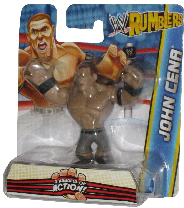 WWE Mattel Rumblers 2 John Cena [With Tan Jorts] Action & Toy Figures PWcatalog